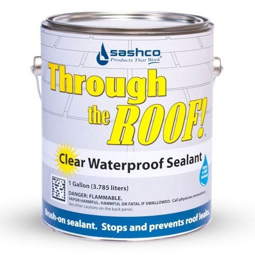 Picture of  14003 Through The Roof- Waterproof Sealant- Clear - 1 qt.