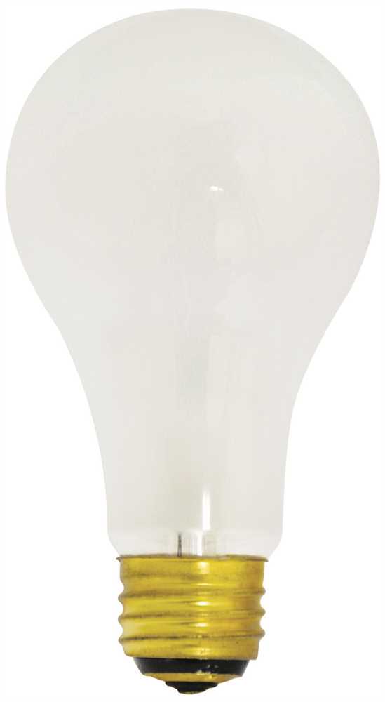 Picture of  S1821 Satco Incandescent Lamp A21&#44; 50-100-150 Watt&#44; White