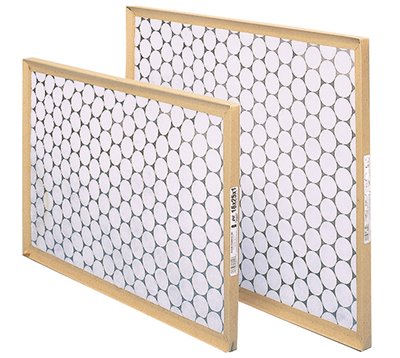 Picture of  11256.01 Merv 5 Polystrand Modified Pinch Frame Air Filter With Notch  14 x 25 x 1 in.