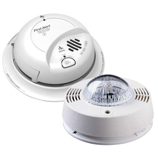 Picture of Cicso Independent HC-SMK-KIT2 BRK Electronics 9120B Hard Wired T3 Smoke Alarm With SL177 Strobe