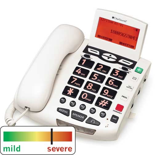 Picture of Cicso Independent HC-WCSC600 ClearSounds CSC600 UltraClear White Amplified Phone