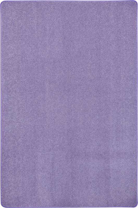 JoyCarpets Just Kidding Area Rug Very Violet 4 x 6 ft.