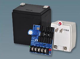 AL62412C Single Output Power Supply Board, 12VDC & 1.2A With Battery And Plug-in Xfm