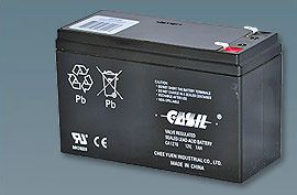 Picture of Altronix BT126 12VCD 7A-H Rechargeable Battery