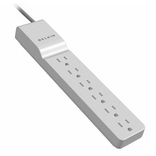 Picture of Belkin BE106000-04-BLK Surge Protector - Black