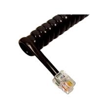 Picture of Cablesys GCHA444006-FFB4 6 ft. Handset Cord&#44; Flat Black