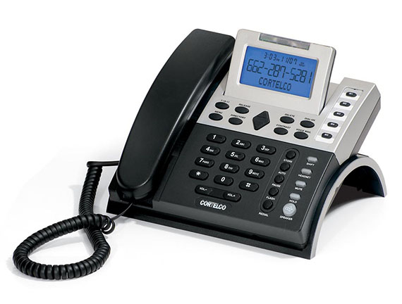 Picture of Cortelco 121000-TP2-27S Single-Line Caller Id Business Telephone