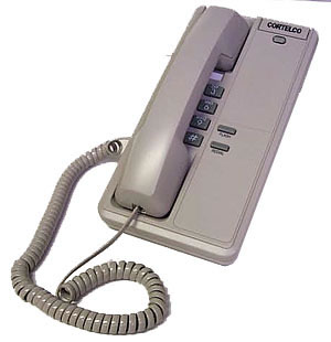 Picture of Cortelco 219275-VOE-27F Patriot II Basic Single-Line Phone - Pearl Grey
