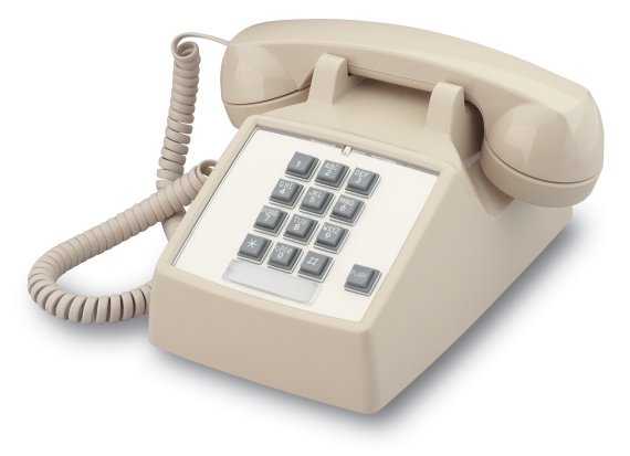 Picture of Cortelco 250044-VBA-20F Traditional Desk Phone With Flash - Ash
