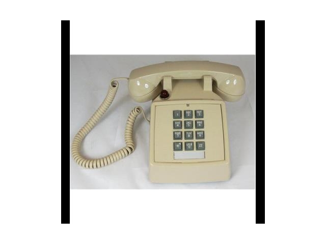 Picture of Cortelco 250044-VBA-27M Traditional Desk Phone With Message Waiting - Ash