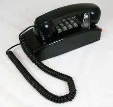 Picture of Cortelco 255400-VBA-27MD Wall Phone - Black