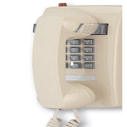 Picture of Cortelco 255444-VBA-27MD Wall Phone&#44; Message Waiting - Ash