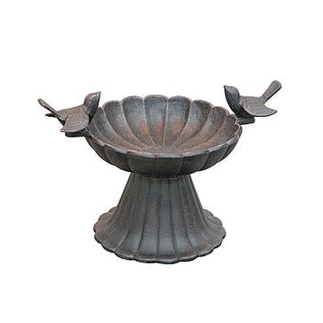 Innova Hearth & Home C879-62 Kingston Birdbath - Copper rust