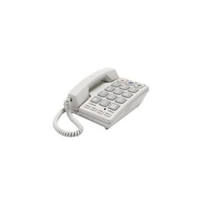 Cortelco 240085-VOE-21F EZ Touch Big Button Telephone - Sandstone