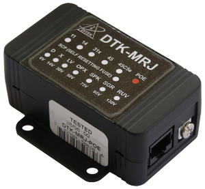 Picture of Ditek DTK-MRJPOE Power Over Ethernet Surge Protector