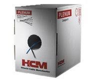 Hitachi Cable America Cat5E Outdoor 1000 ft. Reel - Black
