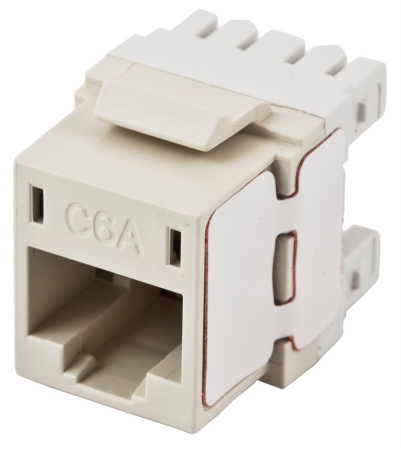 Ascent Category 6A Jacks  Office White