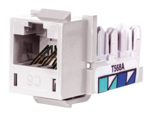Nextspeeda Category 6 Jack Universal White