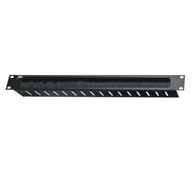 1 RU Brush Grommet Panel - 1U Rack Height - 1.8" Height