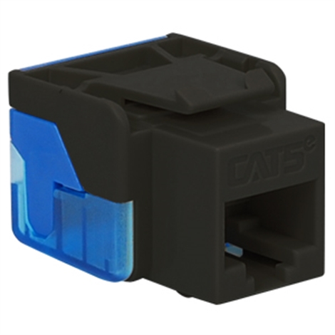 IC1078E5BK Cat 5e EZ Modular Connector- Black