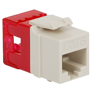 Picture of ICC IC1078F6WH Cat 6 High Density Modular Connector- White