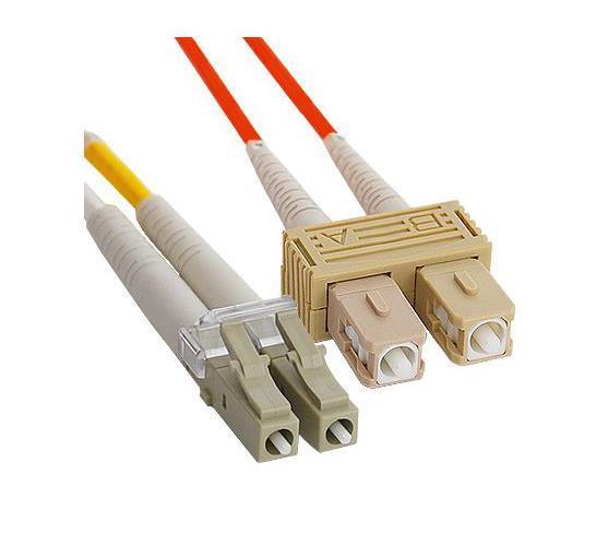 ICFOJ2M303 Jumper, LC-SC, Duplex, MM,62.5 & 125 Micron - 3 m.