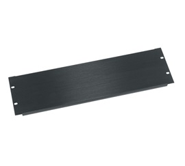 Products BL3 Blank Panel- 3 RU - Aluminum Flanged