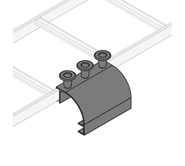 Ladder Side Drop With Spools, 8 in.