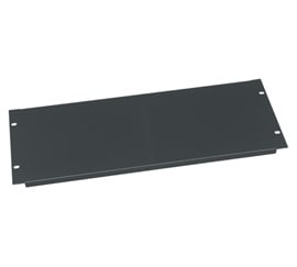 Products EB4 Blank Panel, 4 Rack Unit Steel, Flanged
