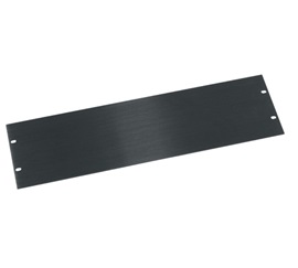 Products HBL3 Blank Aluminum Panel, 3 Rack Unit