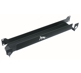 Products HCT-1 1 Space Horizontal Cable Channel, Black Finish