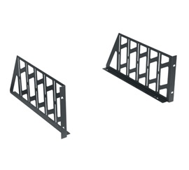 Products KDE4S Rackshelf Ears, 4 RU, For Use With Bottom