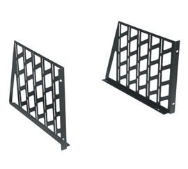 Products KDE6 Rackshelf Ears, 6 RU, For Use With Bottom