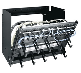 Rack Enclosure - Black - 12.75 in. - Durable Steel Construction