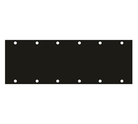 Products UCPB-3 Blank Module, Triple Width