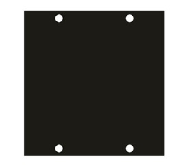 Products UCPB1 Blank Module- Single Width