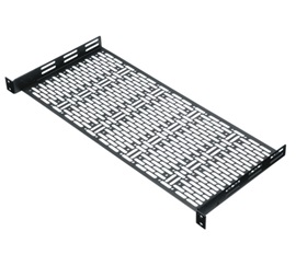 UFA Series 1RU Small Device Rack mounted Rack Shelf - 8in Depth