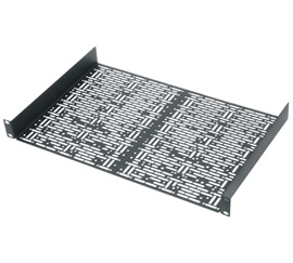 UMS Series 1RU Universal Mounting Pattern Rack Mounted Shelf - 11.5in Depth