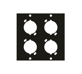 Products UNIV4 UCP Module, Four XLR Female Punchouts