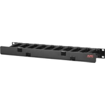 Picture of Schneider Electric AR8602A Horizontal Cable Manager- 1U x 4 in. Deep- Single-Sided with Cover