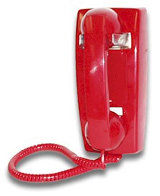 Picture of Viking Electronics K-1900-W2-RED Hot Line Phone