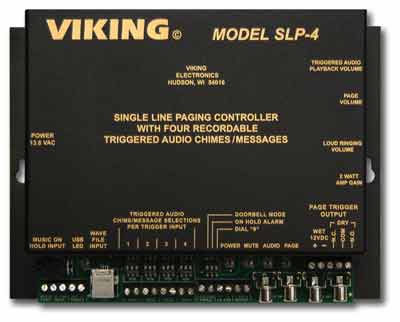 Picture of Viking Electronics SLP-4 Single Line Paging Controller