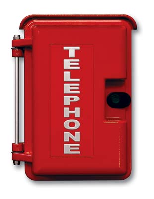 Viking Electronics VE-9X12R-1 Weather Proof Enclosure, Red