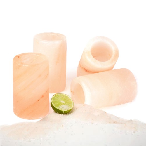 Picture of Living Healthy Products 92-Hym-ShootG-4 Himalayan Salt Shot Glasses, Set of 4