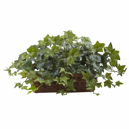 Picture of Nearly Natural 6819 Puff Ivy With Ledge Basket