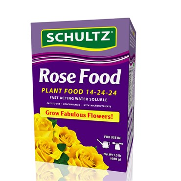 Fertilizer SPF70220 Schultz Rose Water Soluble Plant Food, 1.5 lbs.
