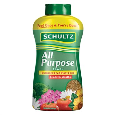 Fertilizer SPF48800 Schultz All Purpose Extended Feed Plant Food- 2 lbs.