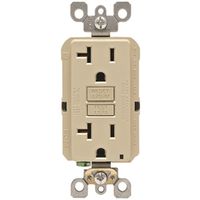 Mfg R01-GFNT2-0KI 20A Outlet GFCI Self Test - 125V, Ivory
