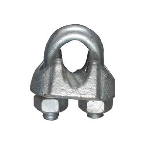 Hardware N248-302 0.31 in. Zinc Plated Wire Cable Clamp