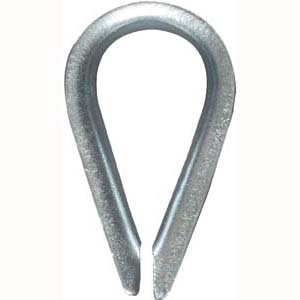 Hardware N176-826 0.31 in. Zinc Plated Rope Thimble